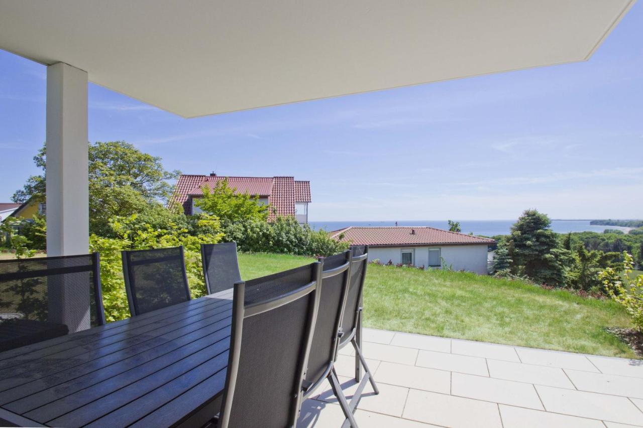 Mit Meerblick Und Terrasse, Gratis Nutzung Vom Ahoi Erlebnisbad Und Sauna In Sellin - Meeresblick Fewo 68 Goehren  Kültér fotó
